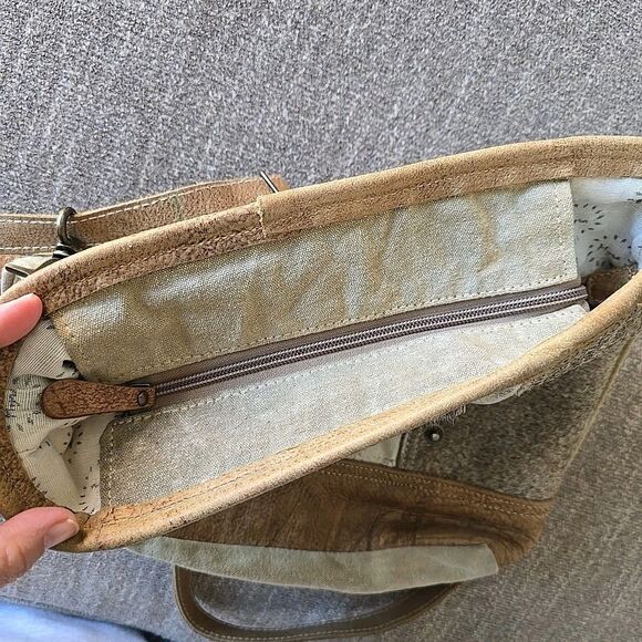 Myra Bags Western Leather Cowhide Crossbody Handbag Shoulder Strap Purse  Bag - Picture 10 of 15